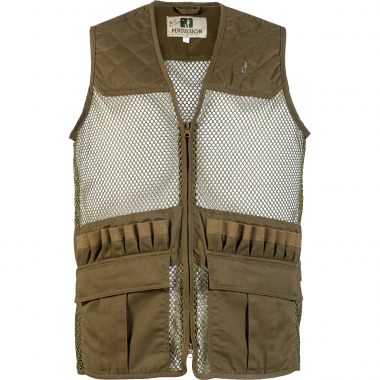 Percussion Mesh waistcoat Savane (khaki)
