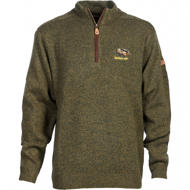 Percussion Pullover (with embroidered Motif)