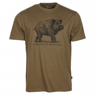 Pinewood Men's T-Shirt Wildboar