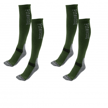 Pinewood Unisex Outdoor Long Socks (2 in a pack)