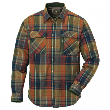 Pinewood Unisex Pinewood Flannel Shirt cornwall - terracotta