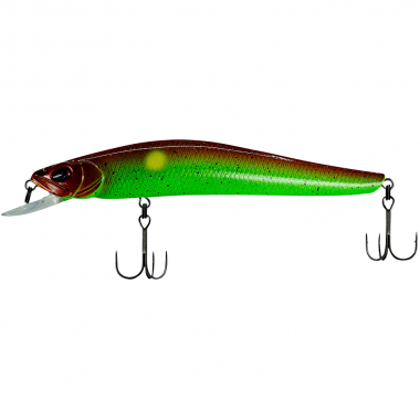 Probaits C4 Minnow - Spine | Green Pumpkin (Glow)