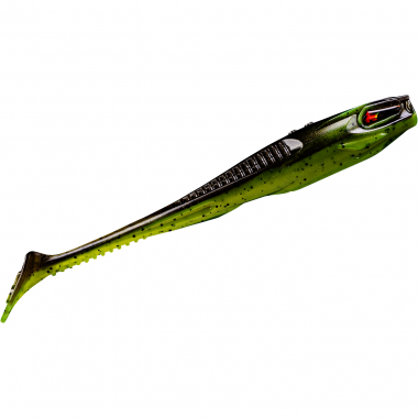 Probaits Holi Shad 5" | Blacksite Green (UV)