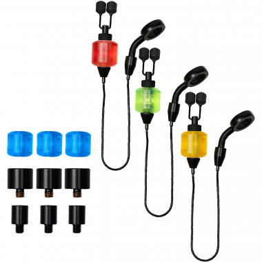 Prologic K1 Mini Hanger Chain (Set 3 Rod red/green/yellow + 3 blue)