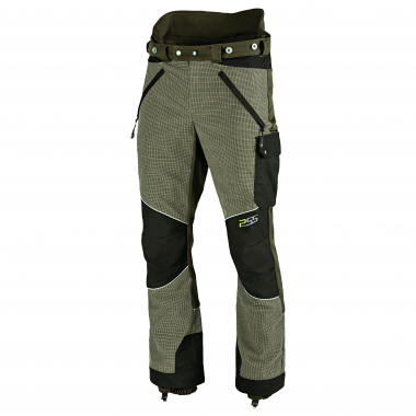 PSS X-treme Work Work Trousers Men, with membrane (Green/Black)