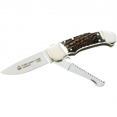 Puma Pocket Knife Custom + Saw