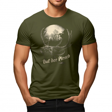 Rahmenlos "Auf der Pirsch" T-Shirt Men (Olive)