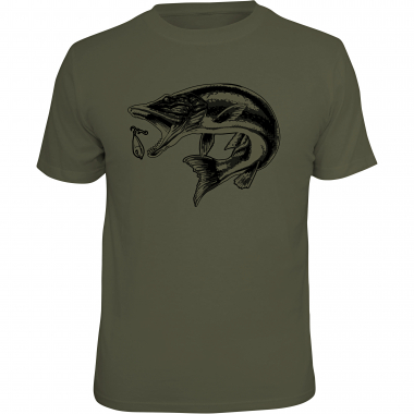 Rahmenlos "Hecht" T-Shirt Men (Olive)
