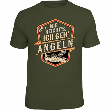 Rahmenlos Men's T-Shirt "Im Done - Ill go fishing" (German version only)