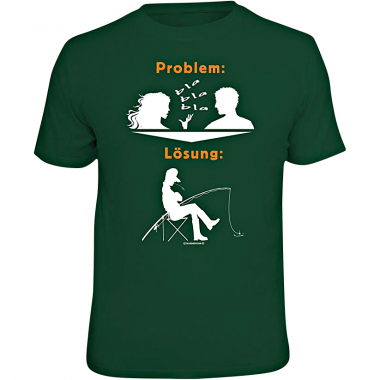 Rahmenlos "Problem - Lösung" T-Shirt Men (Green)