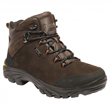 Regatta Burrell Leather Hiking Boots Men (Peat)
