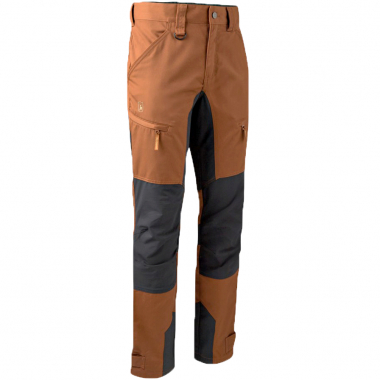 Rogaland Stretch Trousers Men, With Contrast (Burnt Orange)