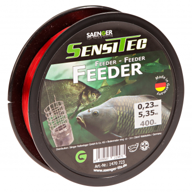 Sänger Prey Fish Line SensiTec Feeder (red, 400 m)