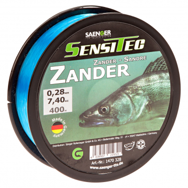 Sänger Prey Fish Line SensiTec Zander (camo blue, 400 m)
