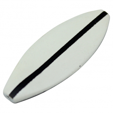 Salmo Inline Trout Spoon Long-range (white/black)