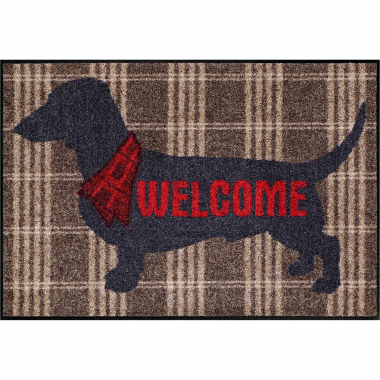 Salonloewe Doormat Welcome Dog