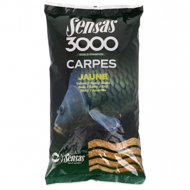 Sensas 3000 Basic feed Carpes (yellow)
