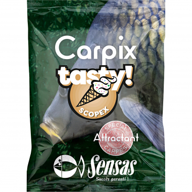 Sensas Attracting Powder Carpix Tasty (Scopex)