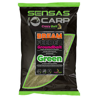Sensas Groundbait Big Bait (UK bream feeder green)