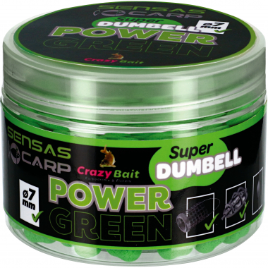 Sensas Hook Bait Super Dumbell (Power Green)