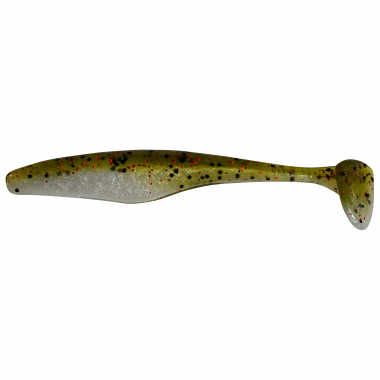 ShadXperts Rubber Fish Floating Jerk Minnow 4" (Watermelon Red Ghost)