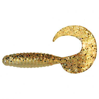 ShadXperts Twister Xtra Fat Grub 5,5 (golden/glitter)
