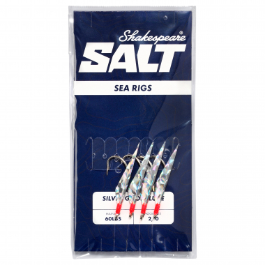 Shakespeare Salt Rig Silver Ghost Lure