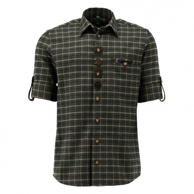 Shirt 1/1 Sleeve Regular Fit Men (Traditional Green)