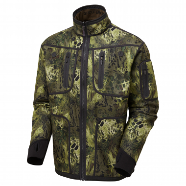 Shooterking Men's Softshell Jacket Woodland (reversible, ♂)