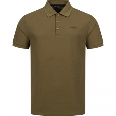 Solid Polo Shirt 25 Men (Dark Olive)