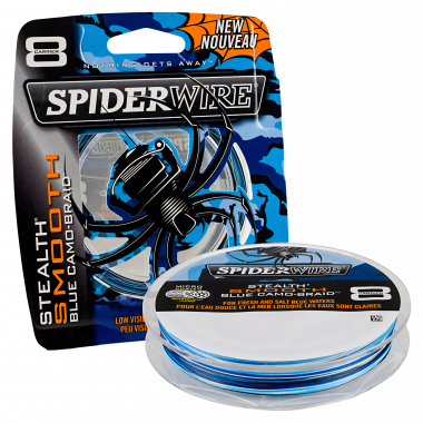 Spiderwire Spiderwire Fishing Line Stealth Smooth 8 (blue camo, 150 m)