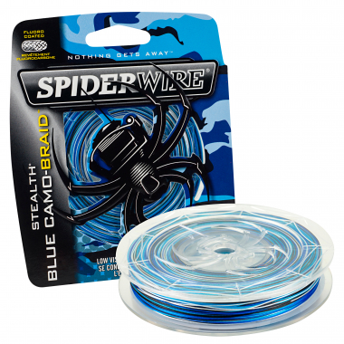 Spiderwire Spiderwire Stealth Blue Camo fishing line 137 m