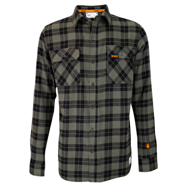 Spika GO Casual Check Shirt Men (Olive)