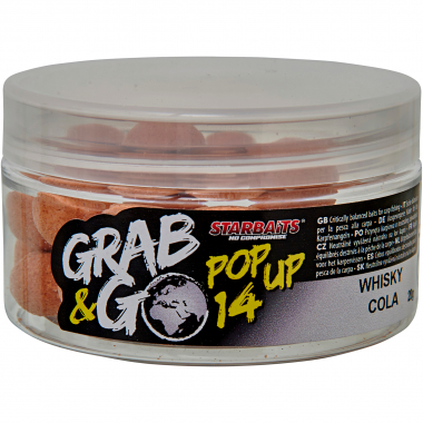 Starbaits Pop Ups G&G Global (Whisky Cola)