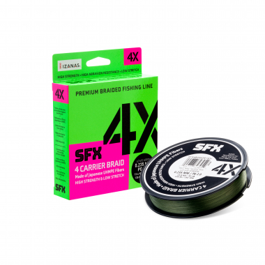 Sufix X4 Braid (green, 100 - 150 m)