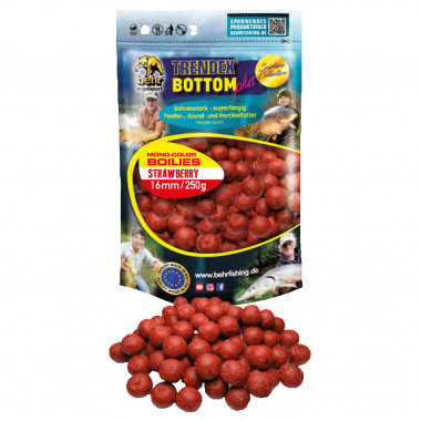 Trendex Mono-Colour Boilies (Strawberry)