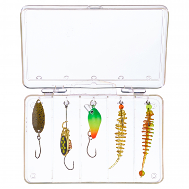 Trout Attack Artificial Lure Sets (Sunny Sky/Clear Water)
