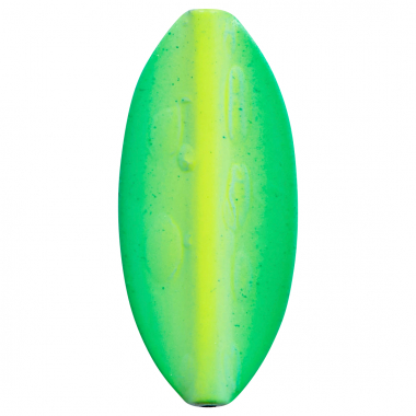 Trout Attack Flasher Metallica Inliner Spoon (silver/yellow/green)