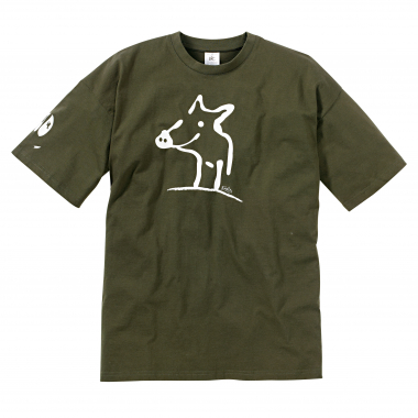 T-Shirt ‘Sow’ Men (Olive) Sz. L