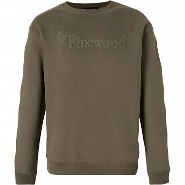 Värnamo Pinewood Logo Sweater Men, w. Logo (D.Green)