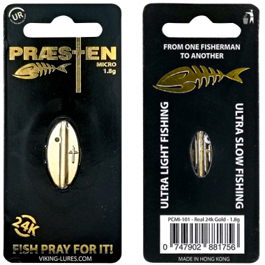 Westin Inline Bait Præsten Mikro (24k Gold)