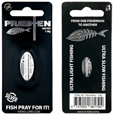 Westin Inline Bait Præsten Mikro (Real Silver)