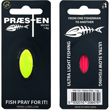 Westin Inline Bait Præsten Mikro (Yellow/Pink)