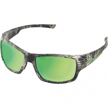 WFT Camou Green Ice Polarised Glasses