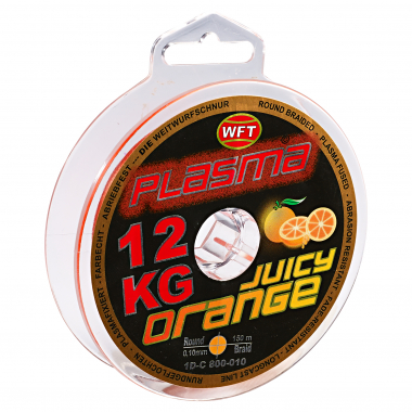 WFT Fishing Line Plasma Round Braid (Juicy Orange)