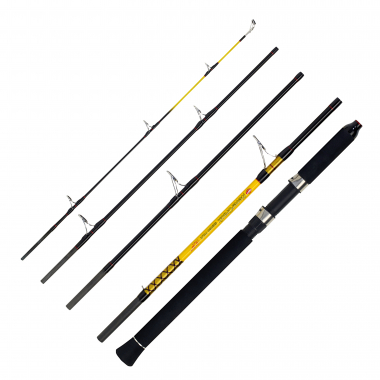 WFT Sea Fishing Rod Never Crack Travel Heavy Spin (5-piece)