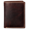 Akah Big Five Wallet, Portrait (Brown) 