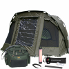 Anaconda Outdoor Set consisting of 1 x Bank Booster + 1 x 2 man carp tent Moon Breaker II + 1 x Tackle Bag L 