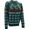 Deerhunter Christmas Jumper Unisex (Green Check) 