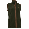 Deerhunter Lady Cumbria Fleece Vest For Women (Forest Ember) 